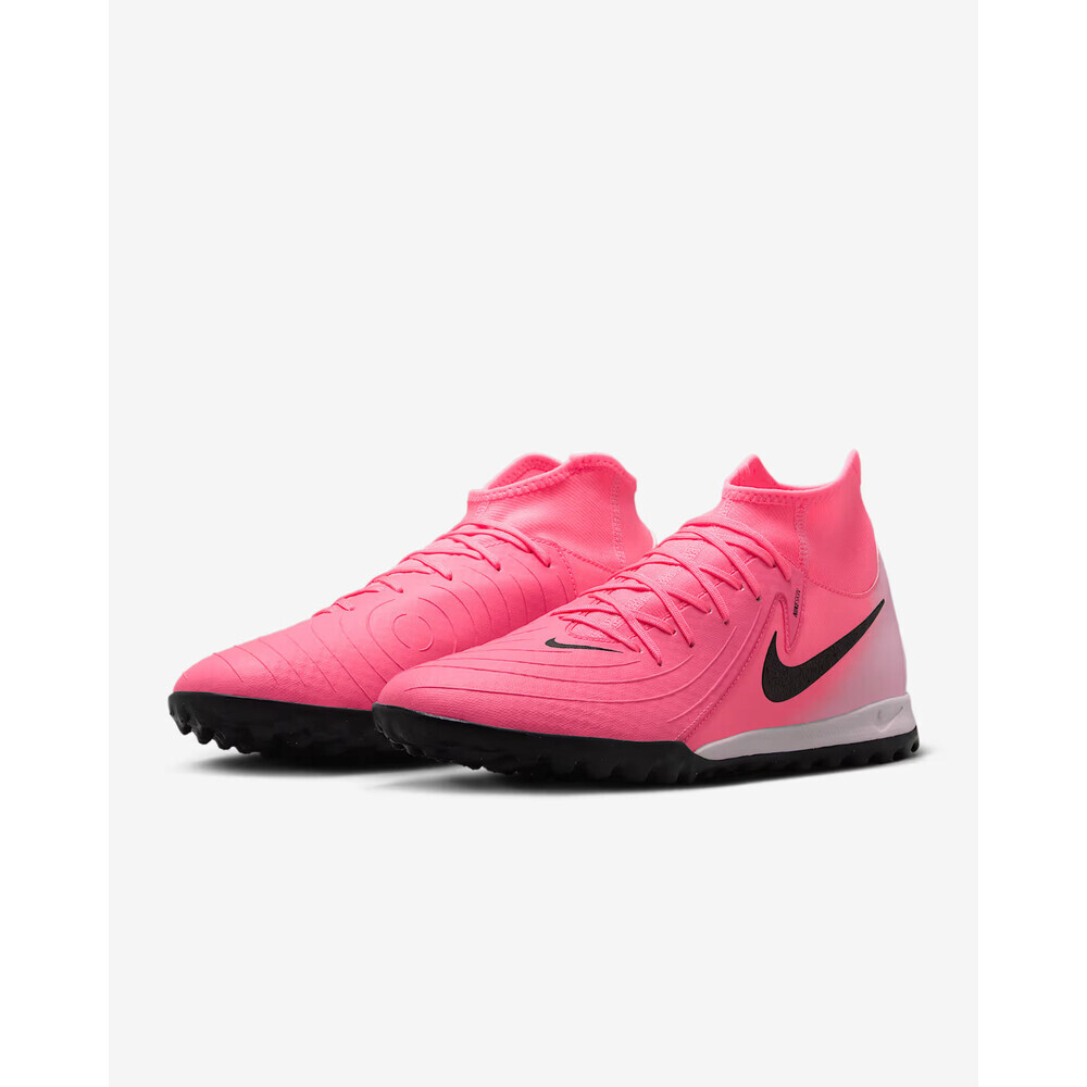 Nike Phantom Luna II Academy TF FJ2566-600 Womens Pink Black Soccer Shoes UWU772